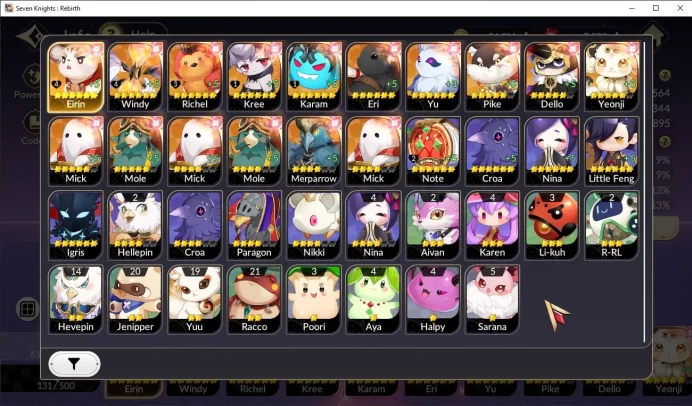 Global SEA|Full Ex-7k[JuriTC1,Fai,Melia,Rosie,Gelidus]+26TC6[Freyja,Kyle,Yeonhee,Wukong,Kagura,LuBuEtc]7,5k Ruby|Google|SKR1159