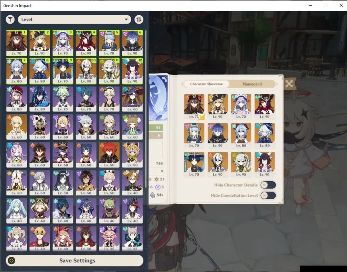 ASIA|AR 57|11Limited+7(*5Weapon)|(Columbina,Flins,WandererC1)+Sign,GanyuC1,HuTaoC1,Chasca,Arlecch,Etc|TakeMail|Check(GI5857)