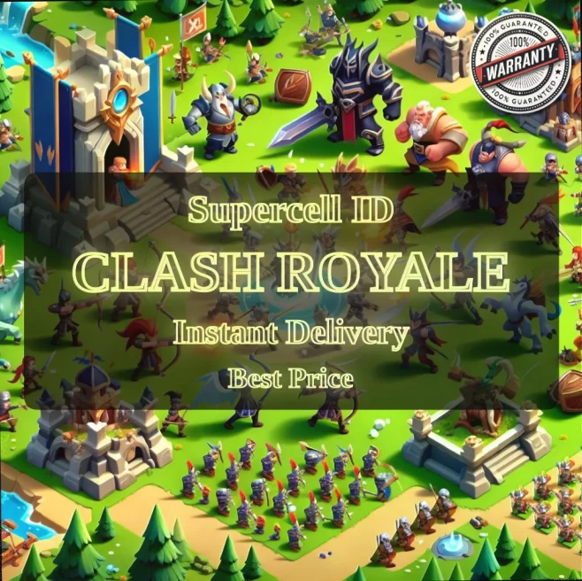 KT 13 LEVEL 40+Trophies:5620+3 Evolution+114 Cards+1 Cards (14LVL)+6 Tower Skins+22 Emotes+575K Gold+803 Gems+IOS/ANDROID #LOT-136070