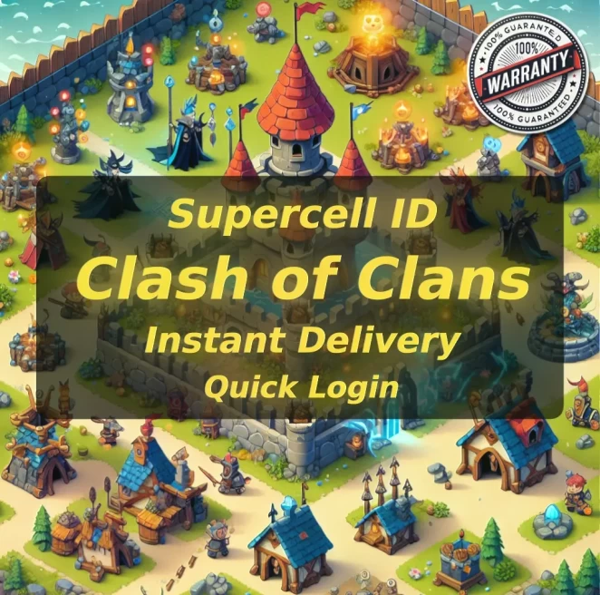 124 XP+TH12+5 Stars+937 Gems Bk-48 Aq-53 Gw-22+War Stars 293+Builder Bas 8+IOS/ANDROID #LOT-136129