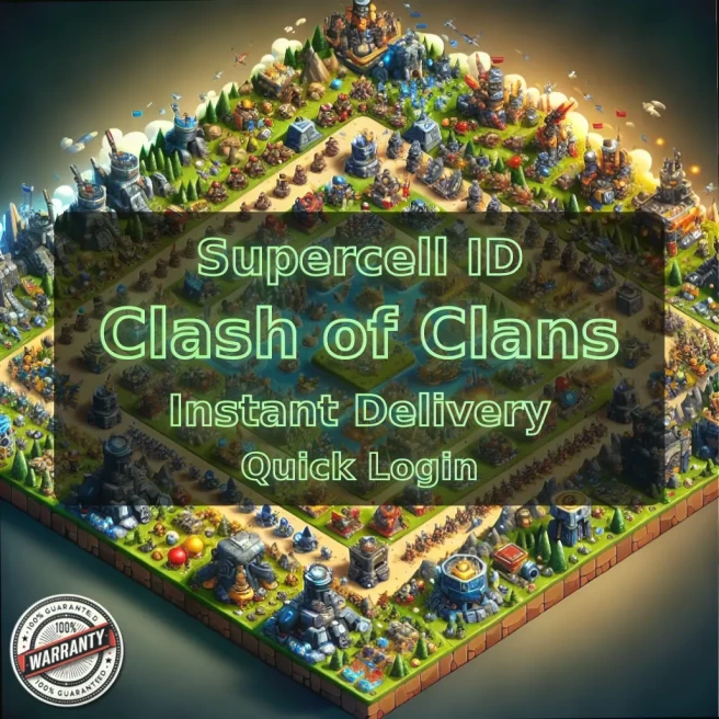152 XP+TH12+5 Stars+1584 Gems Bk-40 Aq-57 Gw-24+War Stars 757+Builder Bas 7+IOS/ANDROID #LOT-136137