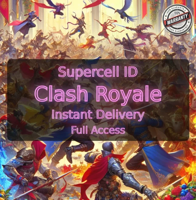 KT 12 LEVEL 34+Trophies:7223+116 Cards+1 Cards (14LVL)+2 Tower Skins+14 Emotes+133K Gold+213 Gems+IOS/ANDROID #LOT-136170