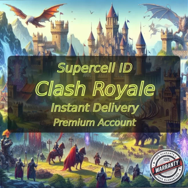 KT 14 LEVEL 53+Trophies:7254+4 Evolution+118 Cards+4 Cards (MAX) + 14 Cards (14LVL)+5 Tower Skins+42 Emotes+1.4KK Gold+7540 Gems+IO #LOT-136193