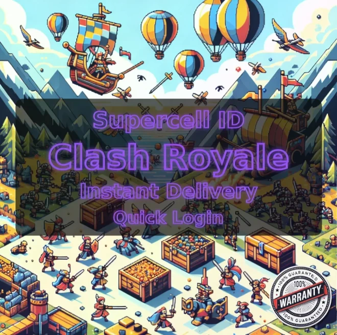 KT 14 LEVEL 54+Trophies:9000+12 Evolution+118 Cards+4 Cards (MAX) + 31 Cards (14LVL)+3 Tower Skins+51 Emotes+675K Gold+9622 Gems+IO #LOT-136194
