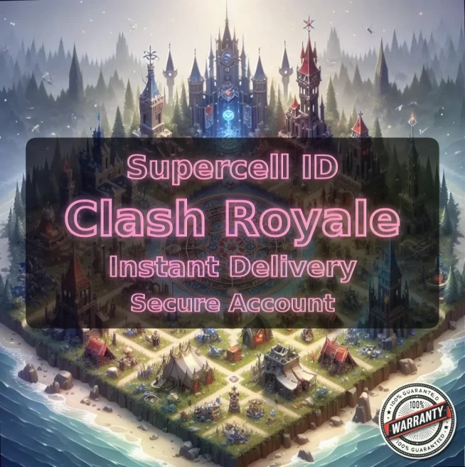 KT 14 LEVEL 52+Trophies:8059+2 Evolution+117 Cards+3 Cards (MAX) + 16 Cards (14LVL)+4 Tower Skins+57 Emotes+112K Gold+221 Gems+IOS/ #LOT-136196
