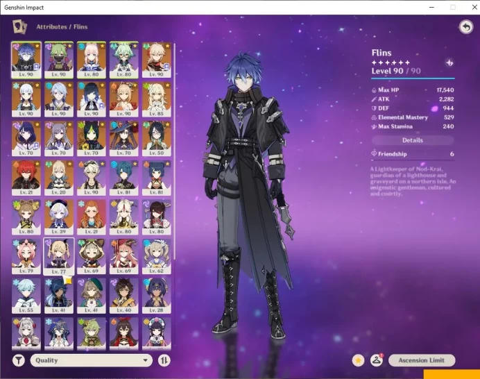 ASIA|AR 57|9 Limited +4(*5Weapon)|Flins+Sign,Kokomi,Kazuha,Raiden,Yelan,Etc|Deadlink Google|MC Female|TakeMail|Check(GI5891)