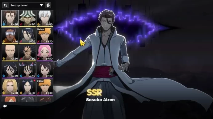 NuverseSEA|Lv61|6SSR[({Aizen,UraharaB2,Byakuya,Ikkaku+Sign},Kenpachi,TosenB1,etc+Stamp)]Google|CheckSS(BSR961)
