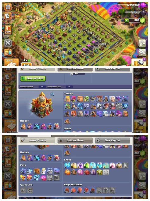 M78▰Th 16 Semi Max▰7 Epic Equipment▰Hero: 73,75,55,57,34,3▰Lots Of Xmas Tree▰Good Magic Item▰BH 10▰Painter Scenery▰Dragon Statue