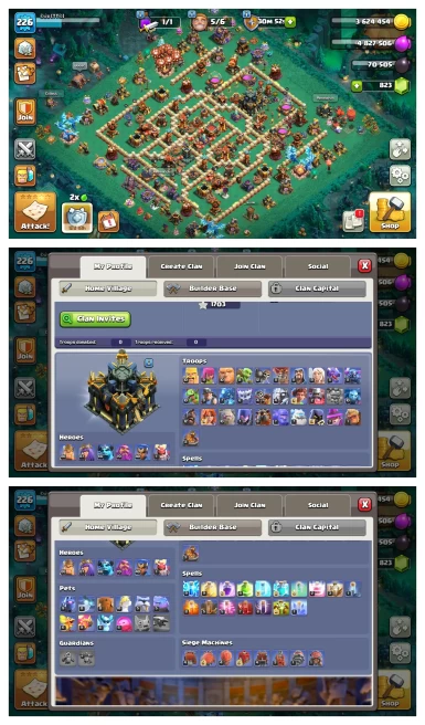 M290【Th 16 Full Max 17 New】BH 10 Max◆18 Hero Skin◆7 Epic Equipment◆Pumpkin Graveyard Scenery◆NC 500 Gems