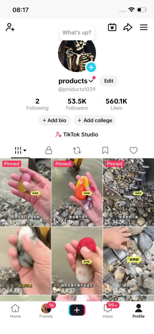Instanly Delivery/ USA Monetized 53K Real Followers+560K Real Likes Account/ Creator Rewards Program Activated/ Full Access