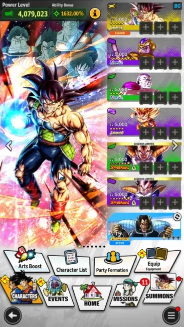 270M Total Power|LV 151|2LR+3UL+12LL|Bardock,SS3 Goku(Mini)|SS Goku(Red),FF Frieza:Full Power,Golden Frieza|Android|(DBL1036)