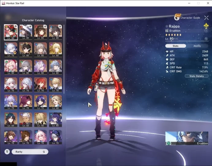 Asia|TL 65|15 Limited|[Castorice]+Sign,Yao Guang,The Dahlia,Hyacine,Sunday,Kafka,etc|Female MC|TakeMail|Check SS(HSR6357)