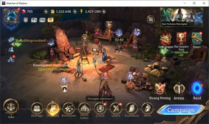 Global 60X|Lv72|3,4M Power|3 Lord[ValderonA1,Nastya,Aracha]|46 Legend[Diaochan,WukongA1,NeZhaA1,Erlang,Guan Yu,Etc]|(WOR1169)