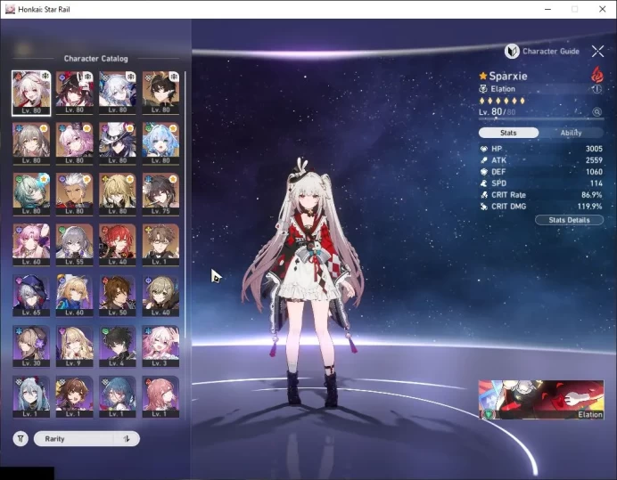 Asia|TL 68|2,3K SJ|11 Limited|[Ashveil,Yao Guang]+Sign,Evernight,Cerydra,Anaxa,Dante,Etc|MC Female|Take Mail|Check SS(HSR6368)
