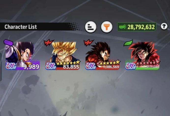 B79-IOS+Android-Team GT+4 UL(SS4 Goku Full Red Star+SS4 Vegeta)+14 Legends Limited+Equipment+SS4 Goku Zenkai+SS4 Gogeta+Goku GT+Baby 2+Super 17