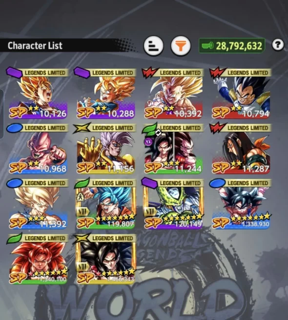 B79-IOS+Android-Team GT+4 UL(SS4 Goku Full Red Star+SS4 Vegeta)+14 Legends Limited+Equipment+SS4 Goku Zenkai+SS4 Gogeta+Goku GT+Baby 2+Super 17