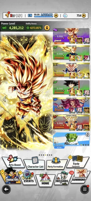 B80-IOS+Android-Full Team Daima+LR SS3 Goku Full Red Star+SS4 Goku+SS3 Vegeta Mini+Goku Mini Zenkai+Good Equipment