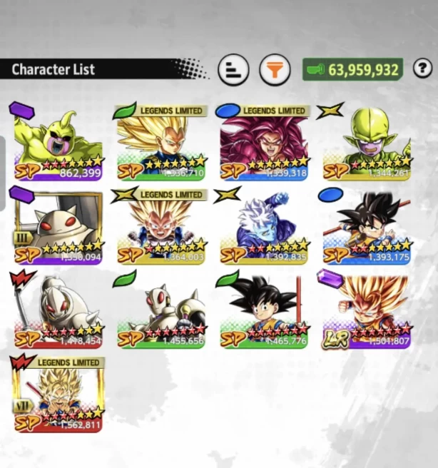 B80-IOS+Android-Full Team Daima+LR SS3 Goku Full Red Star+SS4 Goku+SS3 Vegeta Mini+Goku Mini Zenkai+Good Equipment