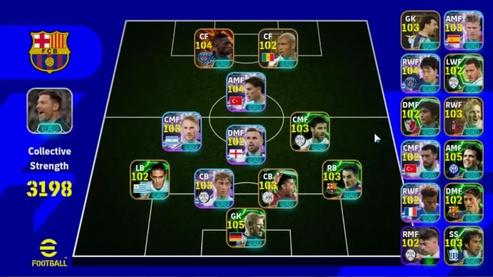 Mobile|BigTime(OusmaneDembele),PhenomPass(Lothar Matthaus),Oliver Khan,BlitzCurler(KenanYidiz),XabiAlonso,Etc|TakeEmail|(EF1611)