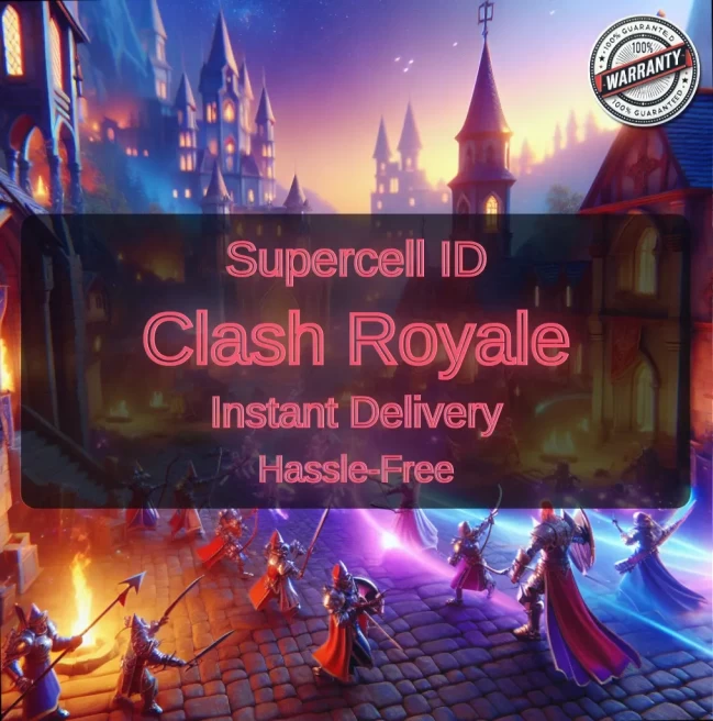 KT 14 LEVEL 42+Trophies:6181+109 Cards+14 Cards (14LVL)+6 Tower Skins+39 Emotes+94K Gold+695 Gems+IOS/ANDROID #LOT-136410
