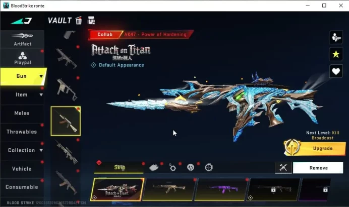 ASIA|13 ULTRA[VOLT,ZERO,M4A1,UMP45,FN2000,Etc]|Collab AOT[AK47-Power of Hardening,FAL-Primal]+EVA-SCAR|3 Limit|NetEase(BLS3912)