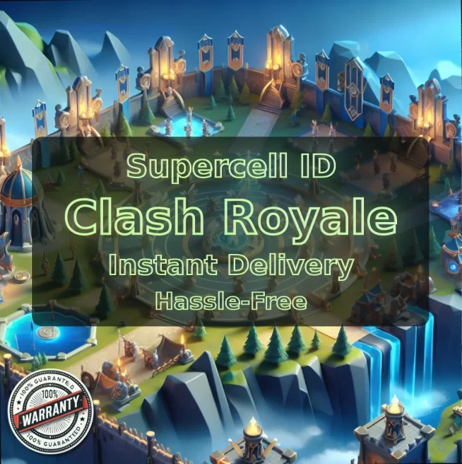KT 14 LEVEL 43+Trophies:7018+3 Evolution+118 Cards+1 Cards (MAX) + 2 Cards (14LVL)+4 Tower Skins+45 Emotes+30K Gold+626 Gems+IOS/AN #LOT-136414