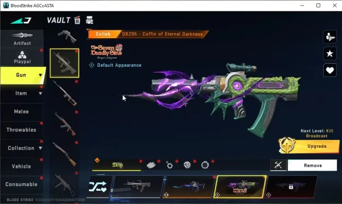 ASIA|Collab 7DS[M700-Elizabeth,AK47,QBZ95]+Byakuya|7 ULTRA[ETHAN,VAL,Kar98k,Glock,Etc]|3 Limit[AR97,RPK,MP7]|NetEase(BLS3913)