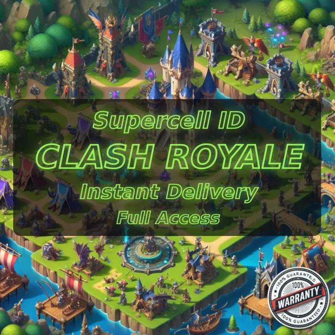 KT 14 LEVEL 44+Trophies:7508+3 Evolution+116 Cards+1 Cards (MAX) + 2 Cards (14LVL)+3 Tower Skins+21 Emotes+1KK Gold+2377 Gems+IOS/A #LOT-136468