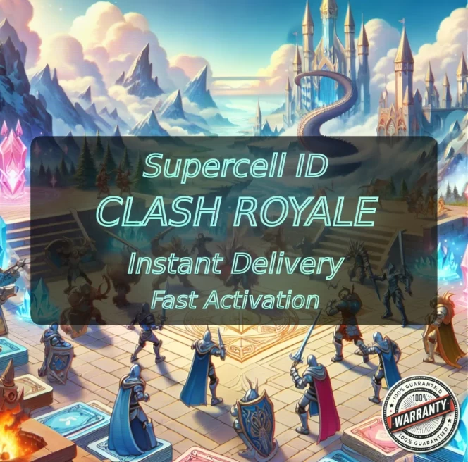 KT 12 LEVEL 36+Trophies:7322+111 Cards+1 Cards (14LVL)+3 Tower Skins+16 Emotes+36K Gold+1652 Gems+IOS/ANDROID #LOT-136483