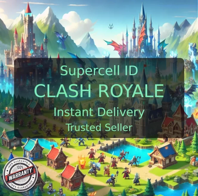KT 13 LEVEL 38+Trophies:5560+5 Evolution+109 Cards+1 Cards (MAX)+2 Tower Skins+17 Emotes+213K Gold+603 Gems+IOS/ANDROID #LOT-136493