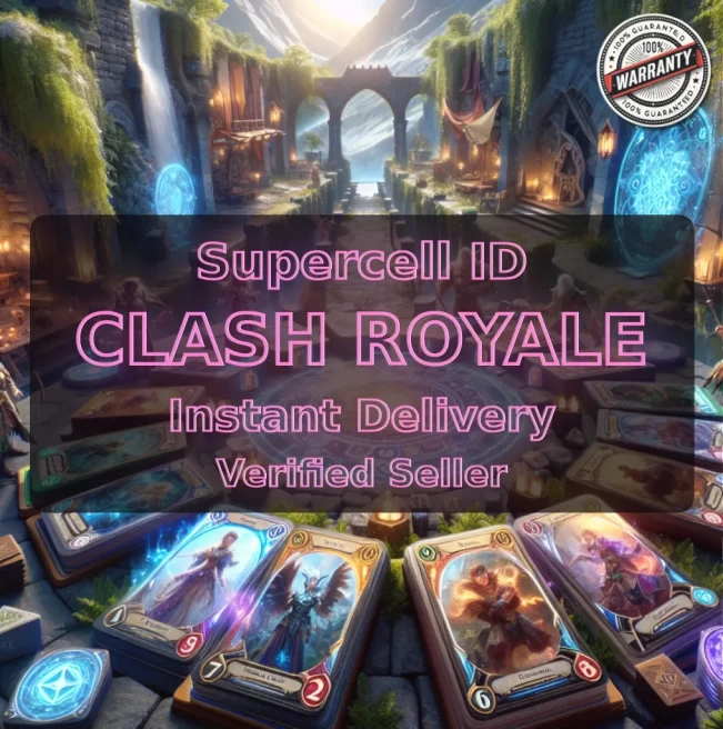 KT 13 LEVEL 40+Trophies:6886+1 Evolution+116 Cards+8 Cards (14LVL)+5 Tower Skins+31 Emotes+339K Gold+395 Gems+IOS/ANDROID #LOT-136501
