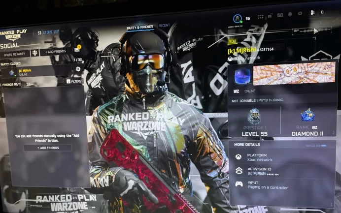Diamond Rank | WZ5 Resergunce | SR 5500 + (S3) |  Ranked Ops |  Full Access |  Linkable: Steam  | Battle.net | PSN  | Xbox