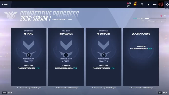  Triple silver All roles | silver Tank 5 ⸱ silver support 4 ⸱ silver damage 1 ( dps ) | Free Name change