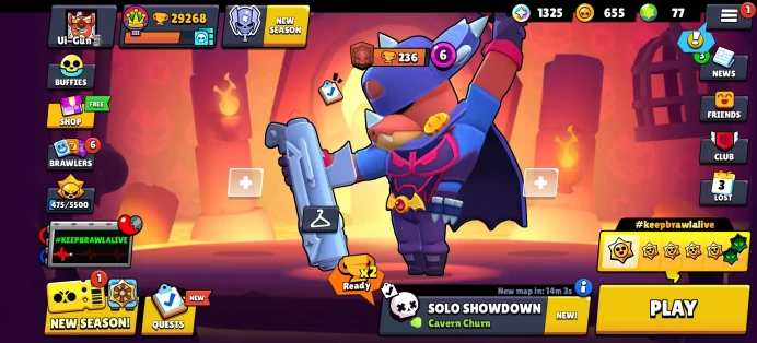 [Code 9834] Level 131 / 29k Trophy + 198 Skins / Very Cheap