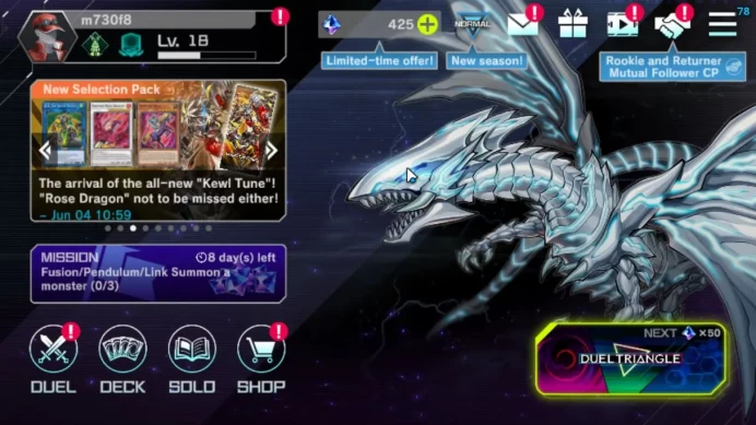 Lv 18|20 Deck|VSK9,DragonMaid,DracotailMaid,Yummys,Radiant,Dracotail,Etc|Ranked Available|Konami|CE ON|Check(YMD1049)