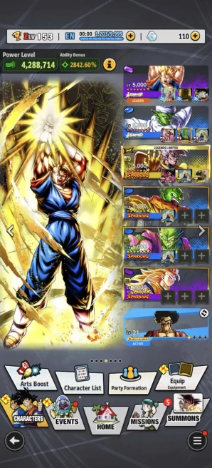 B89-IOS+Android-Meta Account-2 LR Full Red Star(Super Vegito+Piccolo)+Good Equipment+13 Zenkai+Good Team+Baby 2 Zenkai 11 Red Star+SS2 Goku+Demo