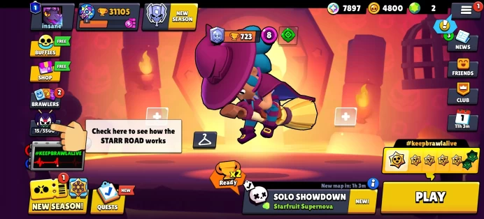 [Code 9845] Level 112 / 31k Trophy + 127 Skins / Very Cheap
