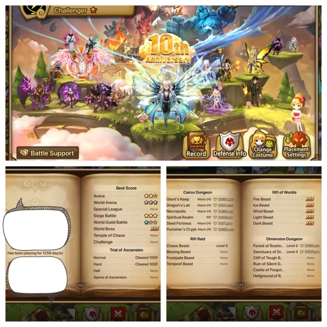 GLOBAL3329 | 149 6* Monster | 30400 Crytal | 43 NAT5 | Oberon(L) & 2DL