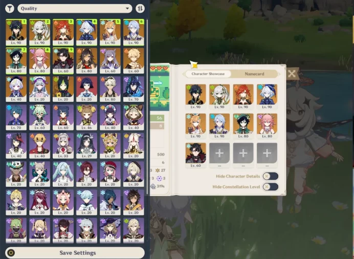 ASIA|AR56|PremTeam Mavuika|6Limited+2(*5WEP)|Furina,Escoffier,Kinich+sign,Nahida|Primo3325|2Skin|McMale|TakeMail|CheckSS(GI5934)