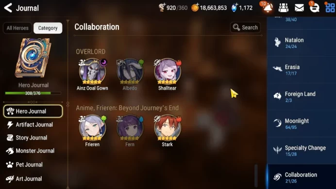 END GAME ASIA Verif|21/26 Collab Hero|34 ML(Boss Arunka,E Ilynav,NM Luna,Zio,Straze,Etc)|Full AESPA+Lobby|46 6* Max Awk|ES4056