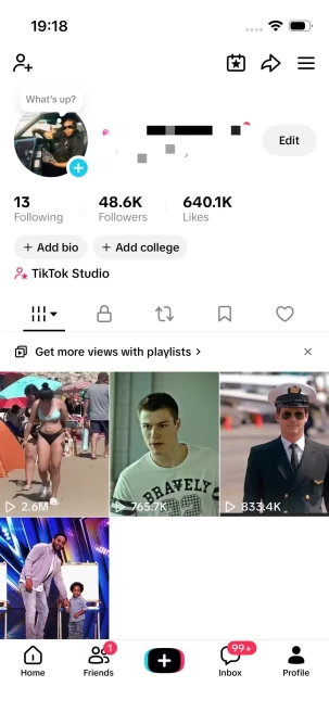 Instanly Delivery/ USA 48K Real Followers+640K Real Likes/MOVIE Content/ Live Stream/ Full Access