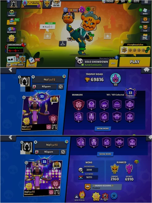 OP BS 69.8k TROPHY, 101/101 UNLOCKED,54 HC, 21 MAXED, 373 OP SKINS [17 MYTHIC+6 LEGENDARY+8 HC],1083 PINS,486 ICON,240 SPRAYS, NEGATIVE GEMS
