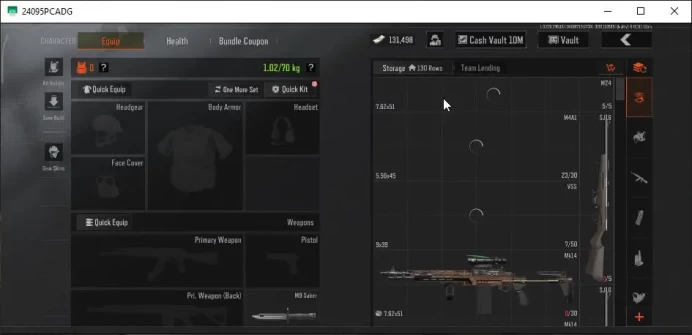 MOBILE Lv30|SV 14M|CV 10M| LR-AR1 Decree | AEK Diamond, TO3 SS, Groza Ceremonial,Etc |CN Off|Infinite|Check SS(AB2928)