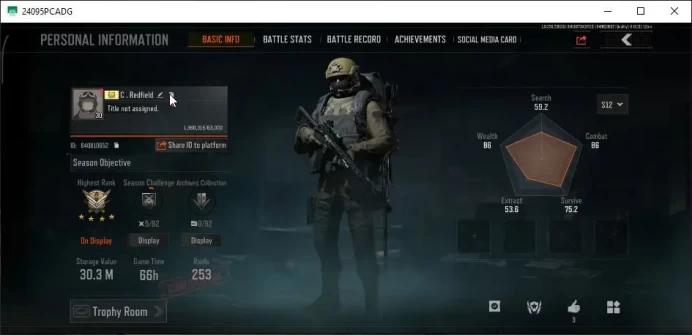 MOBILE Lv30|SV 30M|CV 13M| VSS Squire | AKM SS, SCAR-L SS, AKS-74U QS, Etc |CN On|Infinite|Check SS(AB2931)