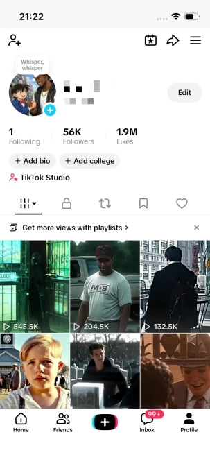 Instanly Delivery/ 56K Real Followers+1.9M Real Likes Account/ Live Stream/ Full Access