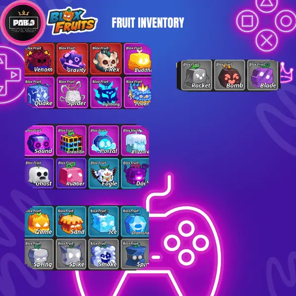 BLOX FRUITS (2800) | 7 RACE FULL GEAR | SANGUINE & KITSUNE ITEMS + ACCESSORIES | COMPLETE MELEE V1/V2 & SWORDS | MAX MASTERY | F 673K & BELI 276