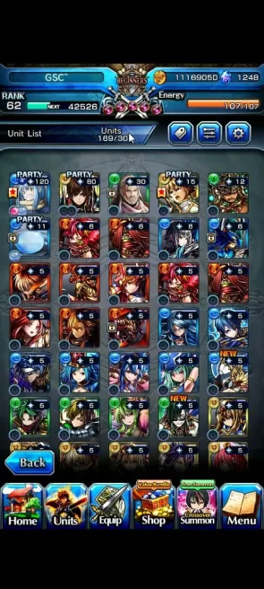 Global|Rank 62|1,2k cc|12 Ascend+9 TW|[Roy,B Milim,Shizu,Isliid,Etc]+TW,S Miyu,Kirisame,Fen,B Milim,Etc|Lpot 249|CheckSS(GS2437)