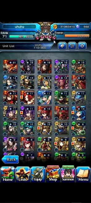 Global|Rank 71|592 cc|14 Ascend+8 TW|[S Miyu,Chloe,S Chloe,Kyoko,Etc]+TW,Fen,2x M Tomoe,RR Rimuru,Etc|Lpot 552|Check SS(GS2450)