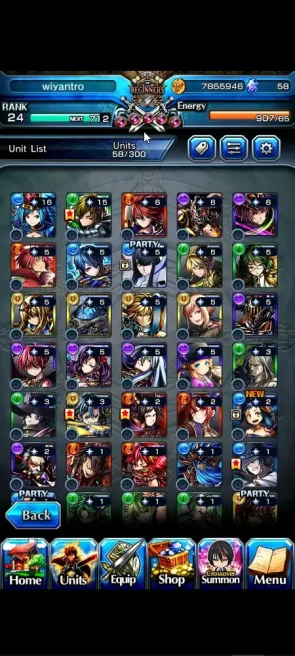 Global|Rank 24|14 Ascend+7 TW|[Saitama,Sayaka,Madoka,Etc]+TW,S Miyu,Kirisame,Chloe,Illya,Hazuki,Etc|Lpot 321|Check SS(GS2451)