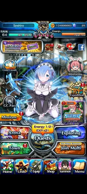 Global|Rank 64|1 Sp Art+11 Ascend+4 TW|[Emiya,Mikoto,Isliid,Mizuki]+TW,Chloe,Hazuki,V Miranda,Etc|Lpot 529|Check SS(GS2400)